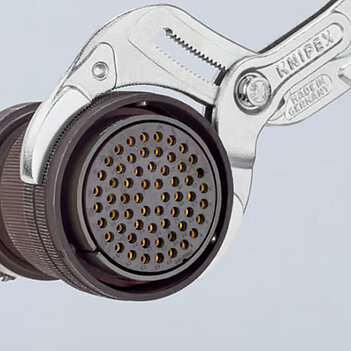 Кліщі переставні KNIPEX Cr-V 250 мм з кнопковим фіксатором (81 03 250)