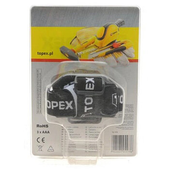 Фонарь налобный TOPEX (94W391)