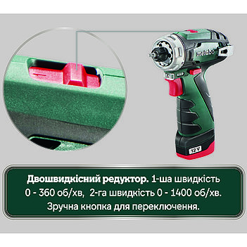 Аккумуляторная дрель-шуруповерт Metabo POWERMAXX BS (600079500)