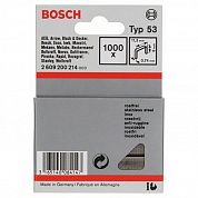 Скобы для степлера Bosch тип 53 6,0мм 1000шт (2609200214)