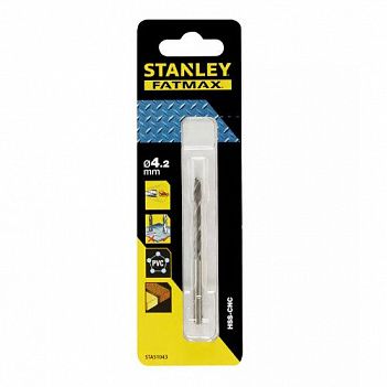 Сверло по металлу Stanley HSS-CNC 4,2x75мм 1шт (STA51043)