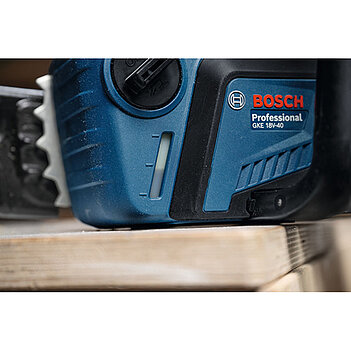 Аккумуляторная цепная пила Bosch GKE 18V-40 (06008D3000) - без аккумулятора и зарядного устройства