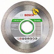 Диск алмазный сплошной Bosch Professional for Ceramic 110х22,23 мм (2608602535)