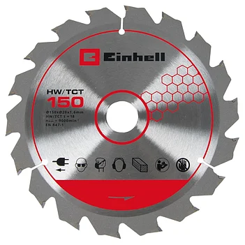 Диск пильный по дереву Einhell 150х1,0х20 мм (4502075)