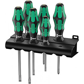 Набір викруток WERA Kraftform Plus Lasertip 334/6 Rack Phillips 6 шт. (05105650001) Набір викруток WERA Kraftform Plus Lasertip 334/6 Rack Phillips 6 шт. (05105650001)