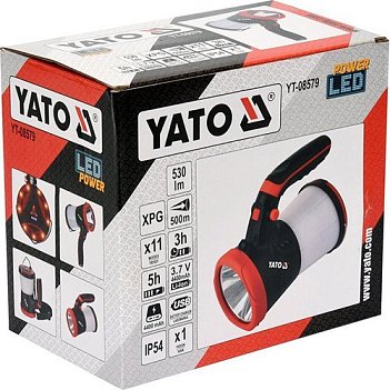 Фонарь аккумуляторный Yato 3,7B (YT-08579)