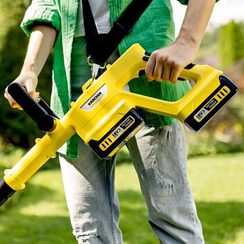 Триммер аккумуляторный Karcher LTR 3-18 Dual Battery Set (1.445-451.0)