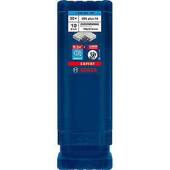 Бур по бетону Bosch SDS-Plus-7X 10x150x215 мм (2608900187)