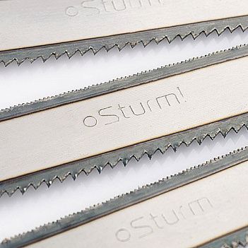 Полотно ножівкове по дереву і металу двостороннє Sturm 300 мм (9019-02-02)