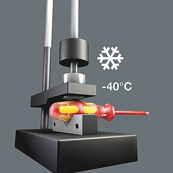 Набор отверток диэлектрических WERA Kraftform Plus 160 i/7 Rack Phillips 7 шт. (05006147001)