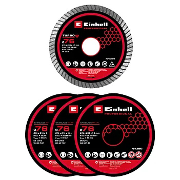 Кутова шліфмашина акумуляторна Einhell TP-CO 18/76-C Li BL - Solo (4432000) - без акумулятора та зарядного пристрою