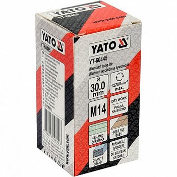 Коронка по керамике Yato 30 мм (YT-60445)