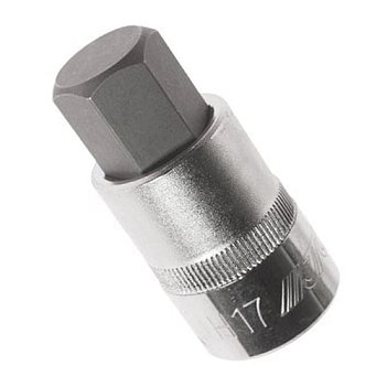 Головка торцевая с битой Hex JTC 1/2" 17мм (45617 JTC)