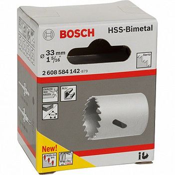 Коронка по металу і дереву Bosch HSS-Bimetal 33мм (2608584142)
