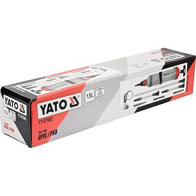 Шприц для откачки масла Yato 1500мл (YT-07082) - купить с