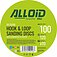 Шліфувальний круг Alloid 125 мм Р100 10 шт. (SD-25100) Шліфувальний круг Alloid 125 мм Р100 10 шт. (SD-25100)