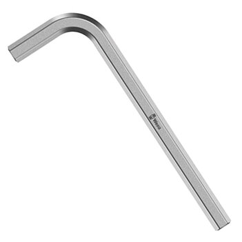 Ключ шестигранний Г-подібний WERA 950 2 мм хромований (05021010001) Ключ шестигранний Г-подібний WERA 950 2 мм хромований (05021010001)