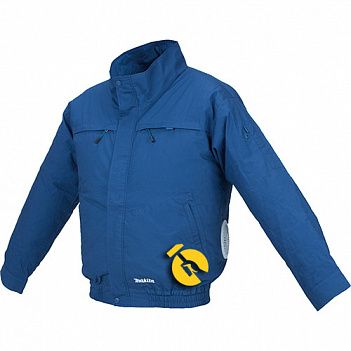 Куртка акумуляторна з вентиляцією Makita розмір 2XL (DFJ304Z2XL) - без акумулятора та зарядного пристрою