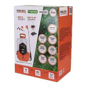 Опрыскиватель аккумуляторный SEQUOIA Connecta Series 20V (SBS12-EV)