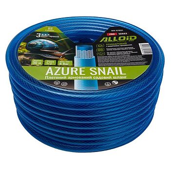 Шланг поливочный Alloid Azure Snail 1/2" 30 м (WH-67651)