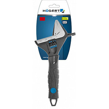 Ключ розвідний Hoegert Cr-V 215 мм (HT1P563)