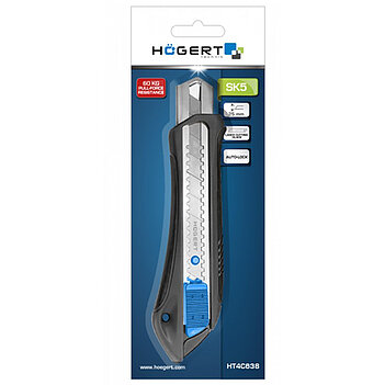 Нож для отделочных работ Hoegert SK5 (HT4C638)