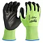 Перчатки сигнальные Milwaukee Hi-Vis размер S / р.7 (4932479921)