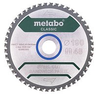 Диск пильный по сэндвич-панелям Metabo 190x30x2,0 мм (628682000)