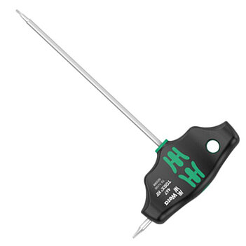 Ключ Torx Г-образный WERA 467 HF TX7 с фиксирующей функцией (05023368001)