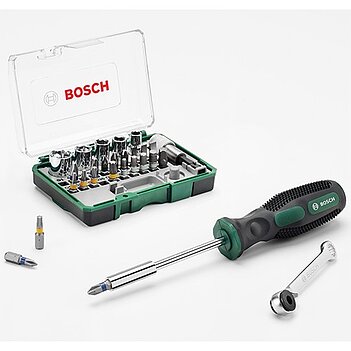 Набір інструменту Bosch 1/4" 27 шт. 6РТ (2607017331)