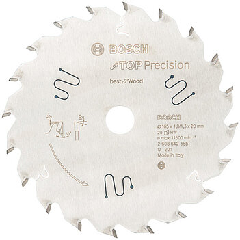 Диск пильный по дереву Bosch Best for Wood 165х20 мм (2608642385)