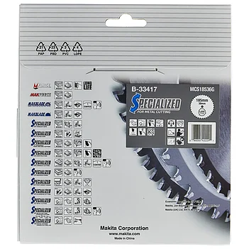 Диск пильный по металлу Makita SPECIALIZED 185x1,5х30 мм (B-33417)