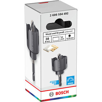 Коронка по дереву Bosch BiMetal Wood and Drywall 38 мм (2608594492)