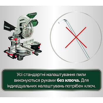 Пила торцовочная Metabo KS 305 M (619003000)