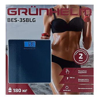 Весы напольные  Grunhelm BES-35BLG (129938)
