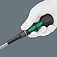 Отвертка крестовая WERA 1834 PZ2 х 100 мм японский тип (05007910001)