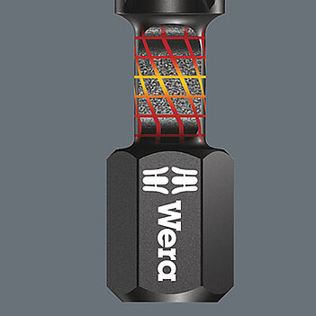 Бита ударная Hex WERA 840/4 IMP DC Impaktor 1/4" 4,0 мм 1 шт. (05057644001)