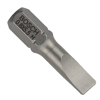 Бита Slotted Bosch Extra Hard 1/4" SL5,5 25 шт. (2607001463)