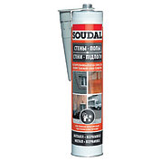 Клей-герметик полиуретановый универсальный SOUDAL sealant 290мл серый (195478)