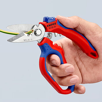 Ножницы электрика KNIPEX 160 мм (95 05 20 SB)