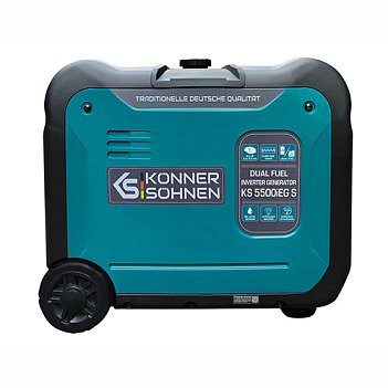 Генератор инверторный бензиновый газовый Könner & Söhnen (KS 5500iEG S)