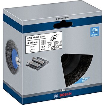 Щітка дротяна Bosch 115 мм (2608622101)