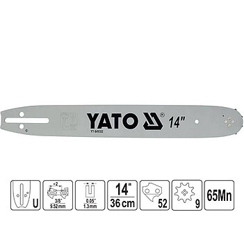 Шина Yato 14" (36 см) (YT-849382)