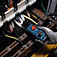 Мультиметр вилочный цифровой Bosch GFM 1000-15 + MH 1 (0601077401)