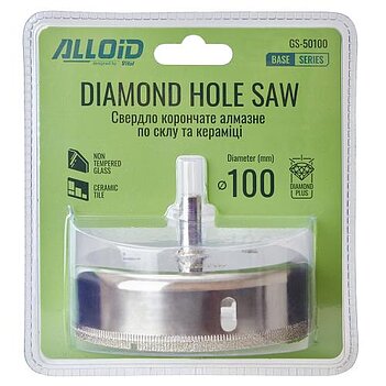 Коронка по кераміці Alloid Base CS45 100 мм (GS-50100)