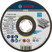 Круг отрезной по металлу Bosch X-LOCK PRO Stainless Steel and Metal 115x1,6x22,23 мм (2608619260)