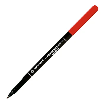 Маркер столярный Centropen 2536 красный (108370)