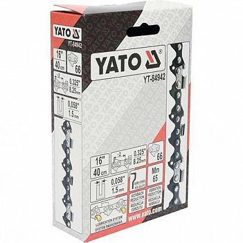 Цепь для пилы Yato 16", 0.325, 1,5 мм, 66DL (YT-84942)