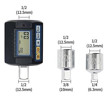 Цифровой динамометрический адаптер PROTESTER 1/2" 3-30 Нм (ANC-30)