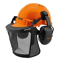 Шлем защитный с наушниками и сетчатой маской Stihl Function Basic (00008880810)